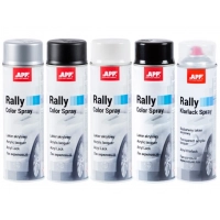 краска аэрозоль APP Rally Color Spray 600мл лак прозрачный