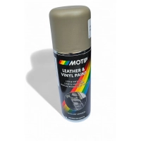 краска аэрозоль Motip для кожи 200мл бежево-серая