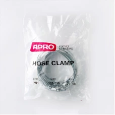 хомут оцинкованный  9мм Apro  20-32мм