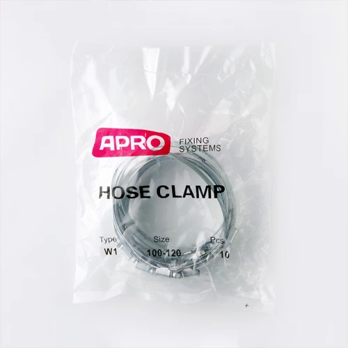 хомут оцинкованный  9мм Apro  20-32мм