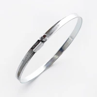 хомут оцинкованный  9мм Apro  25-40мм