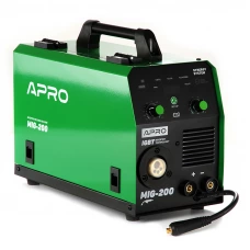 полуавтомат сварочный инвертор комбин 20-200А, проволока 0,6-1мм, электрод 1,6-4мм, каб 2,5+1,5+3м