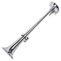 сигнал возд. 1-дудка 12V  450мм с компр. Elephant (Vitol)