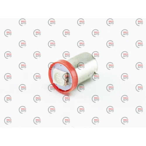 Світлодіодна лампа А 12-4 лазер.  RED  0,45W 1smd  5050