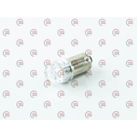 Світлодіодна лампа А 12-4 лазер.  WHITE  3 SMD 2835 прозора лінза