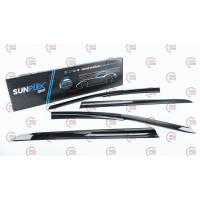 ветровик Opel Astra G сед/хетч 1998-2009 (скотч)  Sunplex