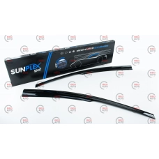ветровик Opel Combo C 2001-2011 (скотч) Sunplex