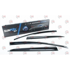 ветровик Renault Logan II сед 2013-2020  (скотч) Sunplex