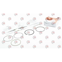 кольца AMP Волга р. 93.0 (406дв) суперузкие ЕВРО-2 наборные