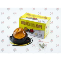 фонарь габаритный 58х84 LED 12-24V жёлтый