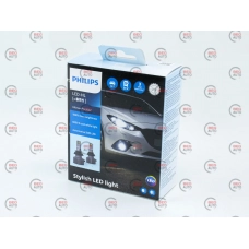 лампа LED H11 12V-24V Ultinon PRO3022 6000K +100% PHILIPS радиатор+вентилятор