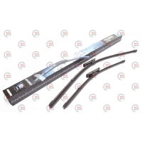 щетки дворн. OXIMO  модельные  безкаркасные (к-т 2шт)  D-Type  750 + 650 мм