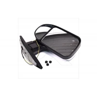 дзеркало зовнішнє Газель н/з ліве (із поворот.) <ДК> біле