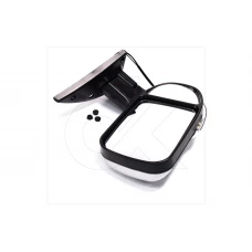 зеркало наружное Газель н/о лев. (с поворот.) <ДК> серебрист.