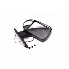 зеркало наружное Газель н/о лев. (с поворот.) <ДК> черный глянец