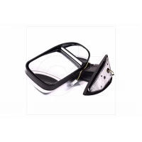 дзеркало зовнішнє Газель н/з праве (із поворот.) <ДК> сріблясте