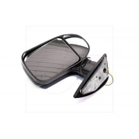 дзеркало зовнішнє Газель н/з праве (із поворот.) <ДК> чорний глянець