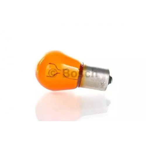 лампа  A 12V 21W BOSCH Yellow смещен. цоколь