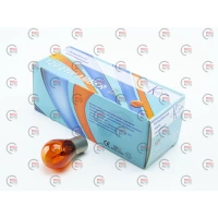 лампа  A 12V 21W КВАНТ AMBER прямий цоколь