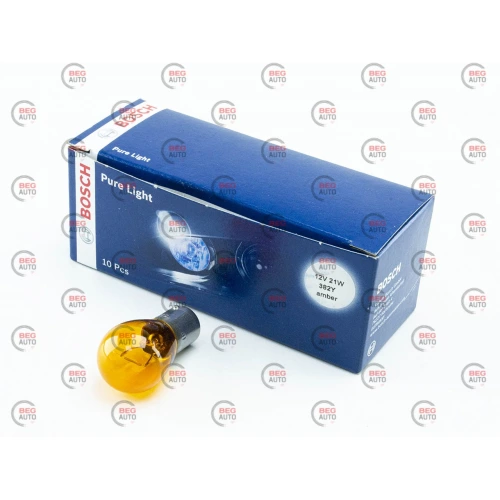 лампа  A 12V 21W BOSCH Yellow