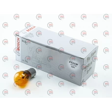 лампа  A 12V 21W BOSCH Yellow зміщений цоколь ECO