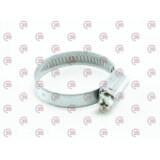 хомут оцинкованный  9мм Mikalor W1 16-27мм (ASFA-L)