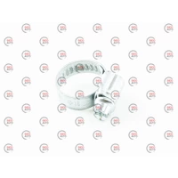 хомут оцинкованный  7мм Mikalor W1 12-22мм (ASFA-L)
