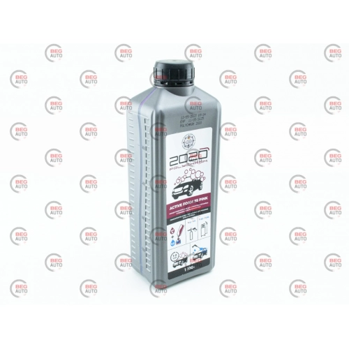 автошампунь Polychrom 2020 активна піна Active Foam 55 PINK з рожевим забарвленням 1.1 кг