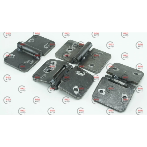 зависы двери задней Газель к-т на авто (сталь)