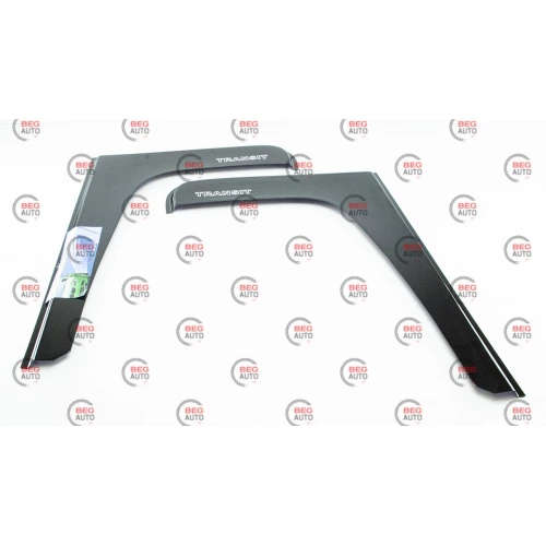 ветровик Ford Transit 2000-2014 Г-образный (скотч) AV-Tuning