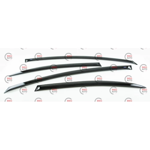 ветровик Honda Civic сед 2006–2011 (скотч) AV-Tuning