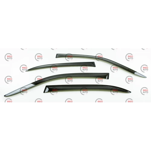 ветровик Hyundai Accent сед 2000-2006 (скотч) ANV