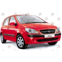вітровик Hyundai Getz 2002-2011 (скотч) AV-Tuning