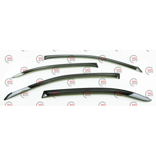 ветровик Hyundai Sonata 1998-2004 (EF) (скотч) ANV