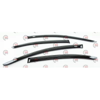 ветровик Kia Rio II сед 2005-2011 (скотч) AV-Tuning