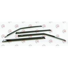 ветровик Kia Soul I 2008-2013 (скотч) ACRYL-AUTO
