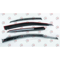вітровик Lexus RX III 350 2009-2015  (скотч) TopVisor  з хром. Молдингом