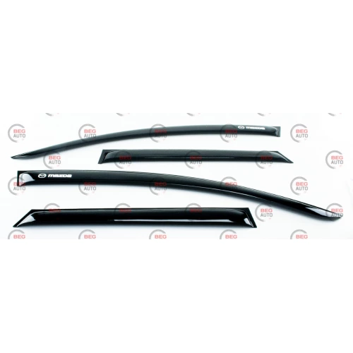 ветровик Mazda 3 I хетч 2003-2009 (скотч) AV-Tuning