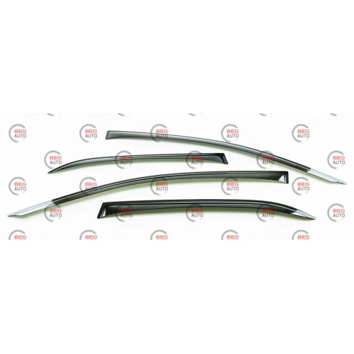 ветровик Mitsubishi Lancer  9 сед 2003-2009 (скотч) ANV