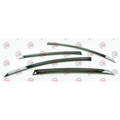 ветровик Nissan Almera III 2012-2018 (скотч) ANV