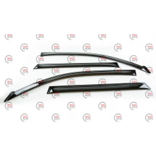 ветровик Nissan X-Trail (T31) 2007-2014 (скотч) ANV