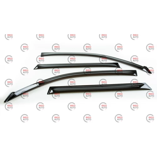 ветровик Nissan X-Trail (T31) 2007-2014 (скотч) ANV
