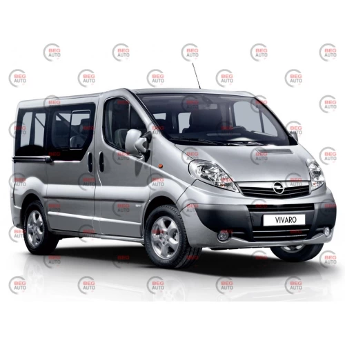 ветровик Opel Vivaro I 2001-2014 (скотч) эконом AV-Tuning