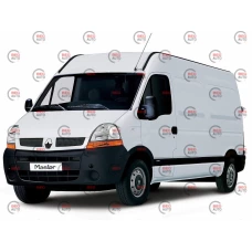 вітровик Renault Master II 1998-2010 Г-подібний (скотч) AV-Tuning