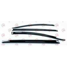 вітровик Renault Sandero I 2008-2012 (скотч) AV-Tuning