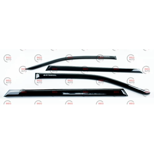 вітровик Renault Symbol 2001-2008 (скотч)  AV-Tuning