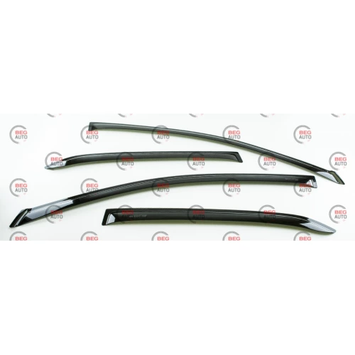 ветровик Toyota Corolla X (E140, E150) сед 2007-2012 (скотч) ANV