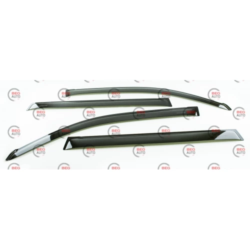 ветровик Toyota Land Cruiser 200, Lexus LX 570 2007->  (скотч) ANV