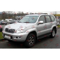 ветровик Toyota Land Cruiser Prado 120, Lexus GX 470 2002-2009 (скотч) AV-Tuning