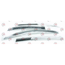 вітровик Volkswagen Passat B7/B8 (USA) сед 2010-2018 (скотч) TopVisor  з хром. молдингом
